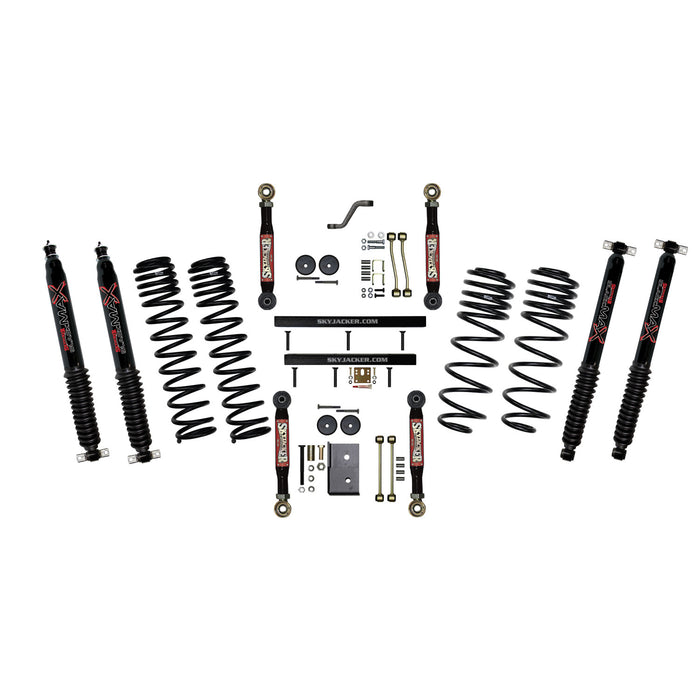 1997-02 Jeep Wrangler TJ 4" Flex links lift kit