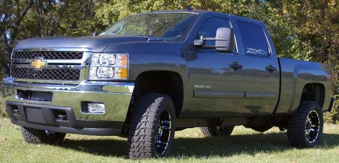 2011-19 4WD Silverado, Sierra 2500HD, 3500HD 2" lift kit