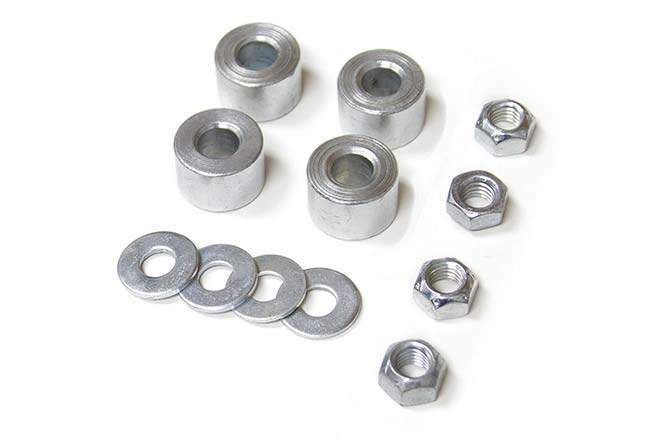 2011-19 2&4WD Silverado, Sierra 2500HD, 3500HD front shock extensions