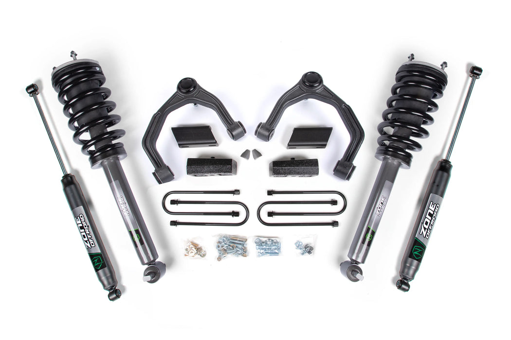 3.5" lift kit for 2025-26 Silverado, Sierra 1500 by Zone Offroad
