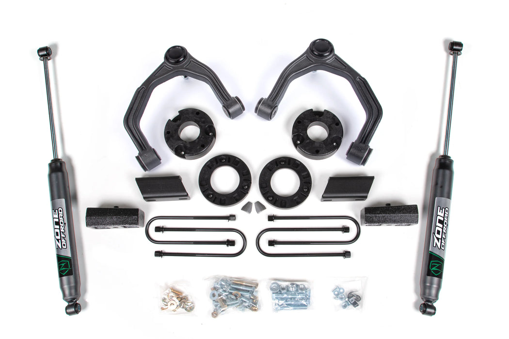 3.5" lift kit for 2025-26 Silverado, Sierra 1500 by Zone Offroad