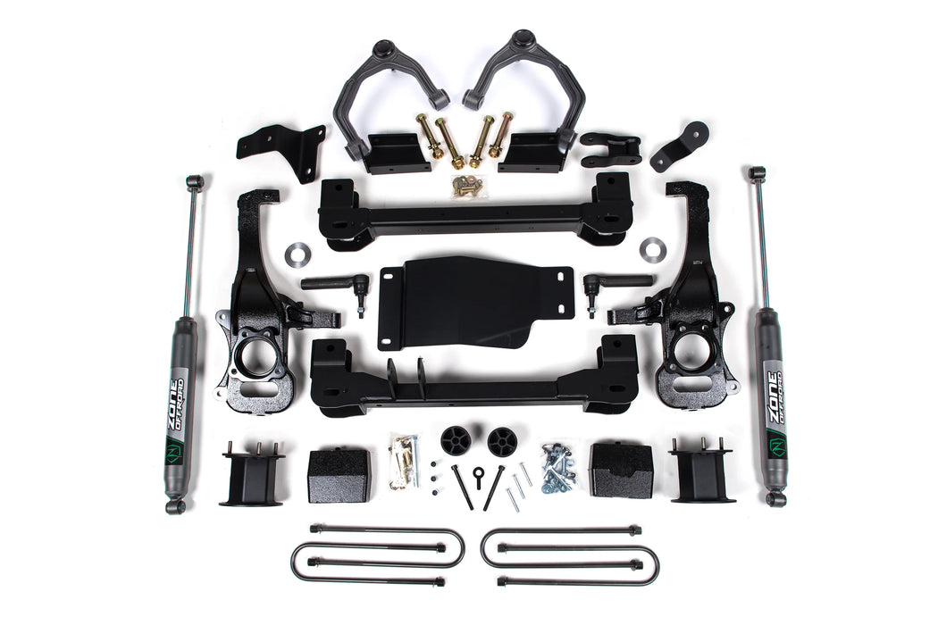 4" lift kit for 2025-26 Trailboss, AT4 1500 by Zone Offroad
