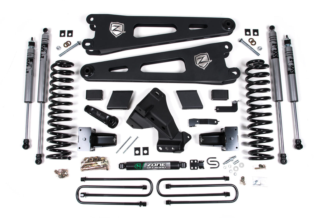 7" lift kit for 2023-26 Ford F250, F350 Super Duty w/Radius Arms by Zone Offroad