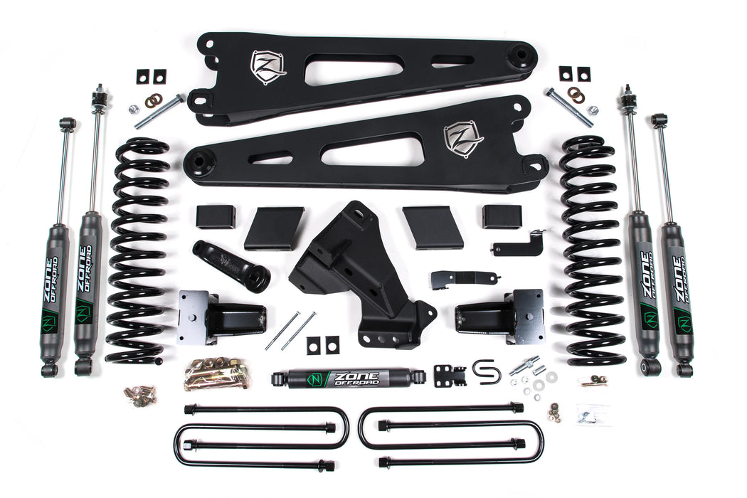 7" lift kit for 2023-26 Ford F250, F350 Super Duty w/Radius Arms by Zone Offroad