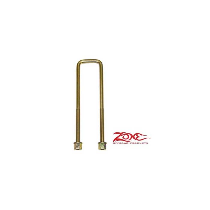 9/16 x 2-1/2 x 10 Square U-bolt w/hdwe