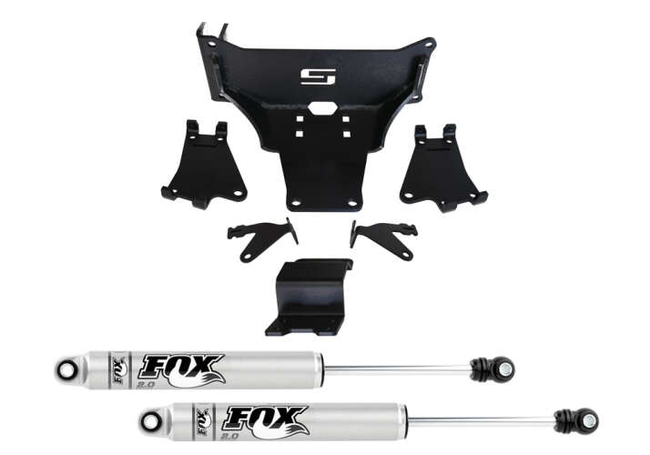 Dual Steering Stabilizer Kit, FOX No Lift Required