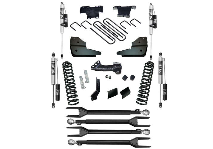 4" 4 Link lift kit for 2023-25 Ford F250, F350 Super Duty Diesel by Superlift