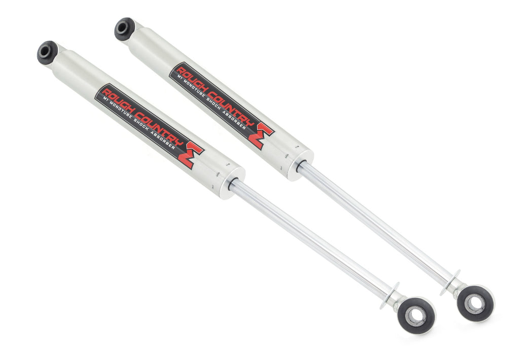 0-4" Rear Pair Rough Country M1 Monotube, 07-25 Silverado Sierra 1500 4WD 2WD
