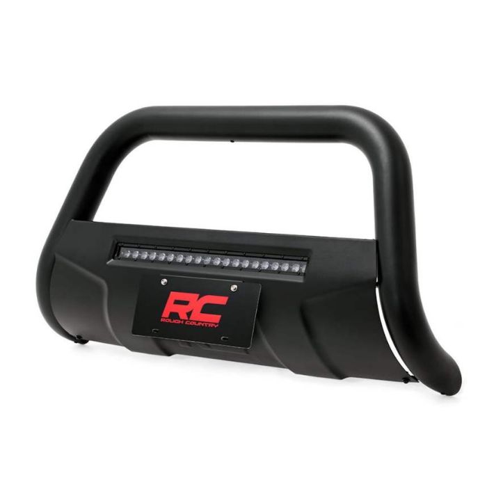 Rough Country Ford F150, Expedition Bull Bar - Black with led