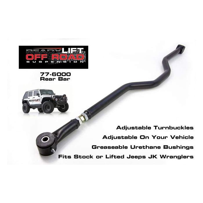 ReadyLift Jeep Wrangler JK rear adjustable track bar 0