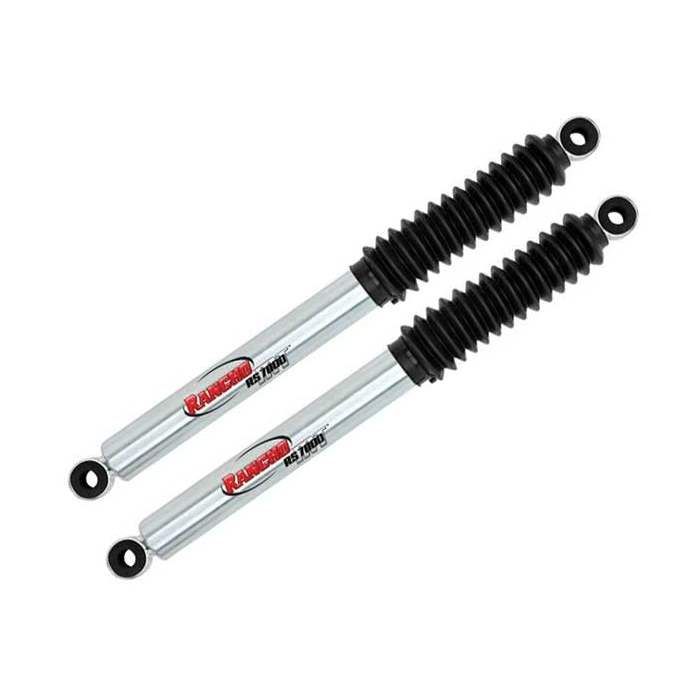 Two Rancho RS7MT Monotube Shocks with Black Boots
