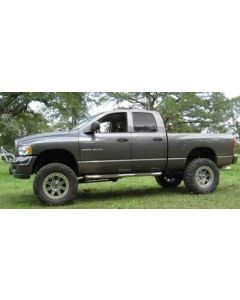 2003 Dodge Ram 1500 with 5" suspension lift kit and 3" body lift