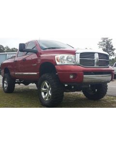 2008 Ram 1500 with 6" Rough Country lift kit and 3" body lift