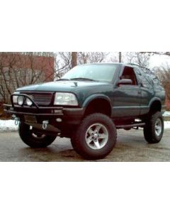 1996 Chevy Blazer with 5" Trailmaster lift kit, 2" Superlift lift kit, 2" Performance Accessories body lift