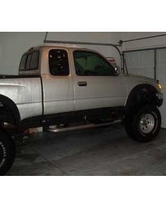 2004 Toyota Tacoma with 6" Trailmaster lift kit, 3" Performance Accessories body lift