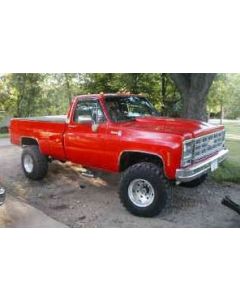 1979 Chevy K20 with 4" suspension lift kit