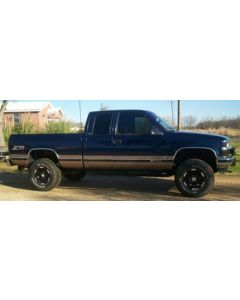 1996 Chevy Z71 with 2" leveling kit, 3" body lift