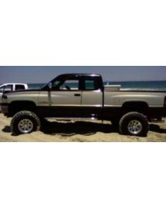 1996 4WD Dodge Ram 1500 5.2L V8 with 5" suspension lift kit and 3" body lift