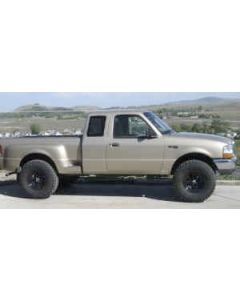 2000 Ford Ranger XLT Step-side with 2" torsion keys, 3" body lift