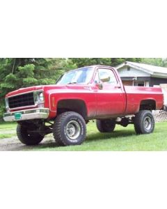 1977 1/2 ton Chevy Scottsdale with 4" Rough Country suspension lift kit