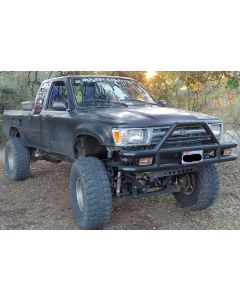 1991 Toyota Pickup with 4.5-5" Rough Country lift kit , 2" body lift