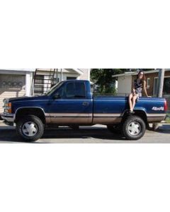 1998 Chevy 1500 with 4" Rough Country lift kit