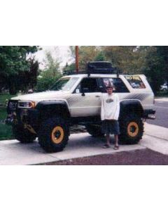 1988 Toyota 4 Runner with 5" Superlift lift kit and 3" Performance Accessories body lift