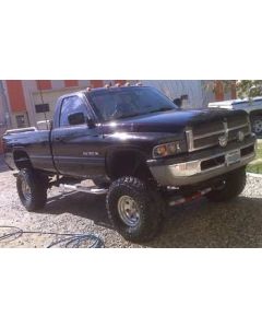 1994 Dodge Ram 1500 4x4, 5" Rough Country lift kit, 3" Performance Accessories body lift