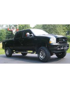 2002 F250 SuperDuty with 4" Superlift suspension lift kit