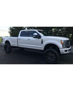 2017 Ford F250 Crew Cab with a 6” Fabtech 4-link suspension lift kit