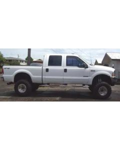 2003 Ford F250 crew cab 6.0 diesel with an 8" Fabtech suspension lift kit