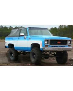1974 Chevy K-5 Blazer with a 6" Rough Country suspension lift kit
