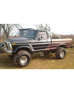 1979 Ford F150 4x4 custom with 4" suspension lift kit, 3" body lift