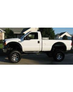 2006 Ford F250 Super Duty with 8" Superlift suspension lift kit, 3" Performance Accessories body lift