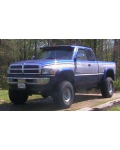 1997 Dodge Ram 1500 Extra Cab with 3" spacer suspension lift kit, 3" body lift