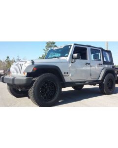 Wrangler JK with 2.5" Rough Country lift kit