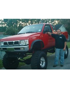 1987 Nissan 4x4 3" front lift springs and 3" body lift