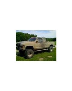 1991 Chevy K1500 with 3" Tuff Country suspension lift kit, 2" body lift
