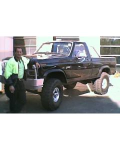 1984 2WD F100 with Skyjacker 6" suspension lift kit, 3" Performance Accessories body lift