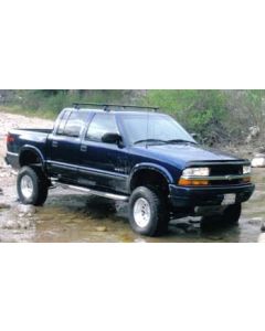 2003 Chevy S10 Crew Cab with 6" Superlift suspension lift kit