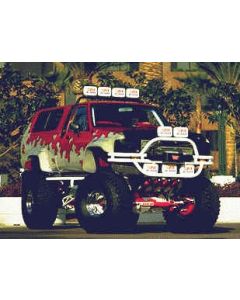 Toyota Pickup with a 7" Superlift suspension lift kit, 3" body lift