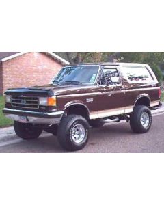 1991 Ford Bronco with 6" suspension lift kit