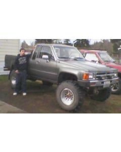 1987 Toyota Pickup Extended Cab 4X4, with a 4.5" lift kit