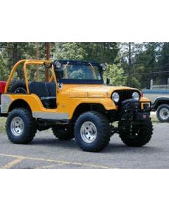 Jeep CJ with 4" Skyjacker suspension lift kit