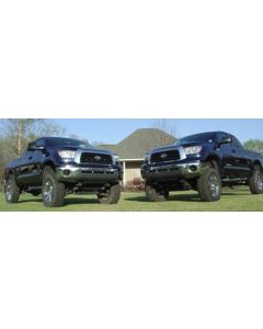 2007 Toyota Tundra with 6" suspension lift kit, 3" body lift 