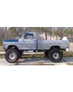 1967 Ford F350 with home-made 6" lift kit, 2.5" body lift