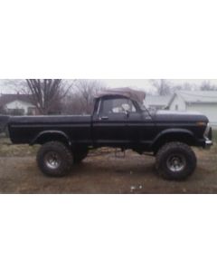 1978 Ford F150 with 4" suspension lift kit, 3" body lift