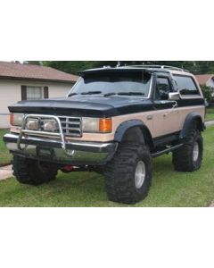 1989 Ford Bronco with 6" TrailMaster suspension lift kit, 3" body lift