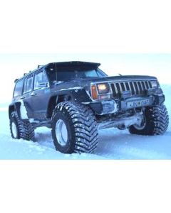 1988 Jeep Cherokee 4.0L with 6.5" suspension lift kit