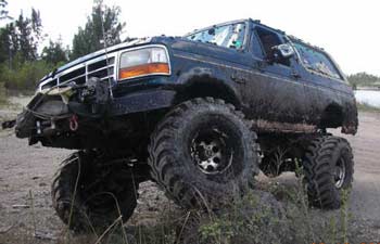 94 Ford bronco mudding #7